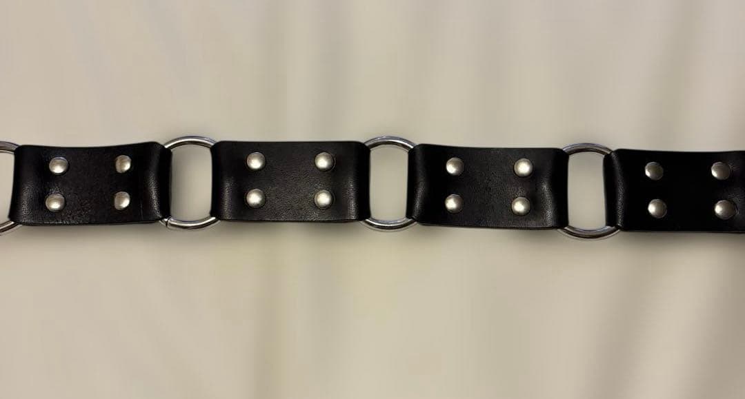 ヒステリックグラマー HYPNOTIZED LOGO リングレザーベルト