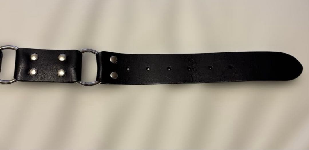 ヒステリックグラマー HYPNOTIZED LOGO リングレザーベルト