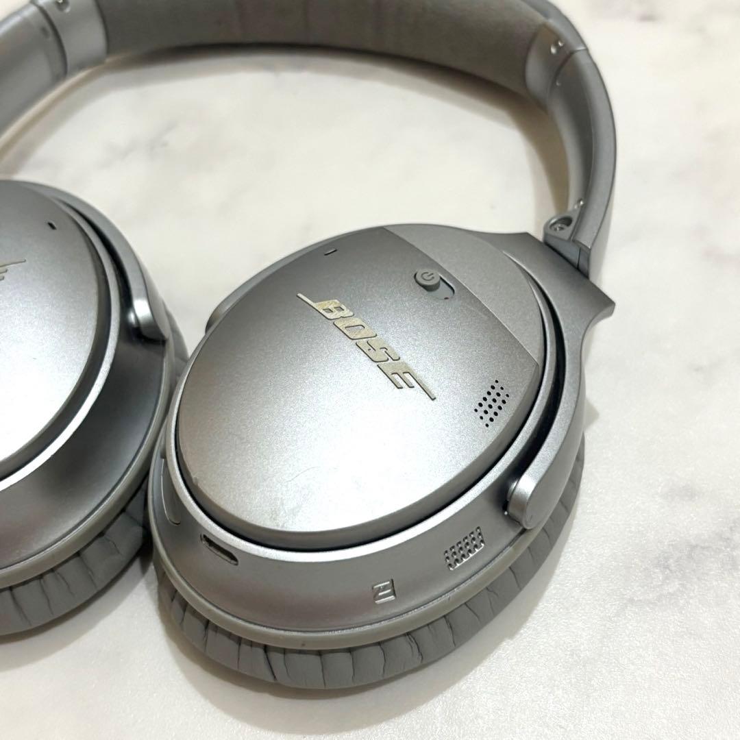 美品✨️廃盤カラー BOSE QUIETCOMFORT35 シルバー