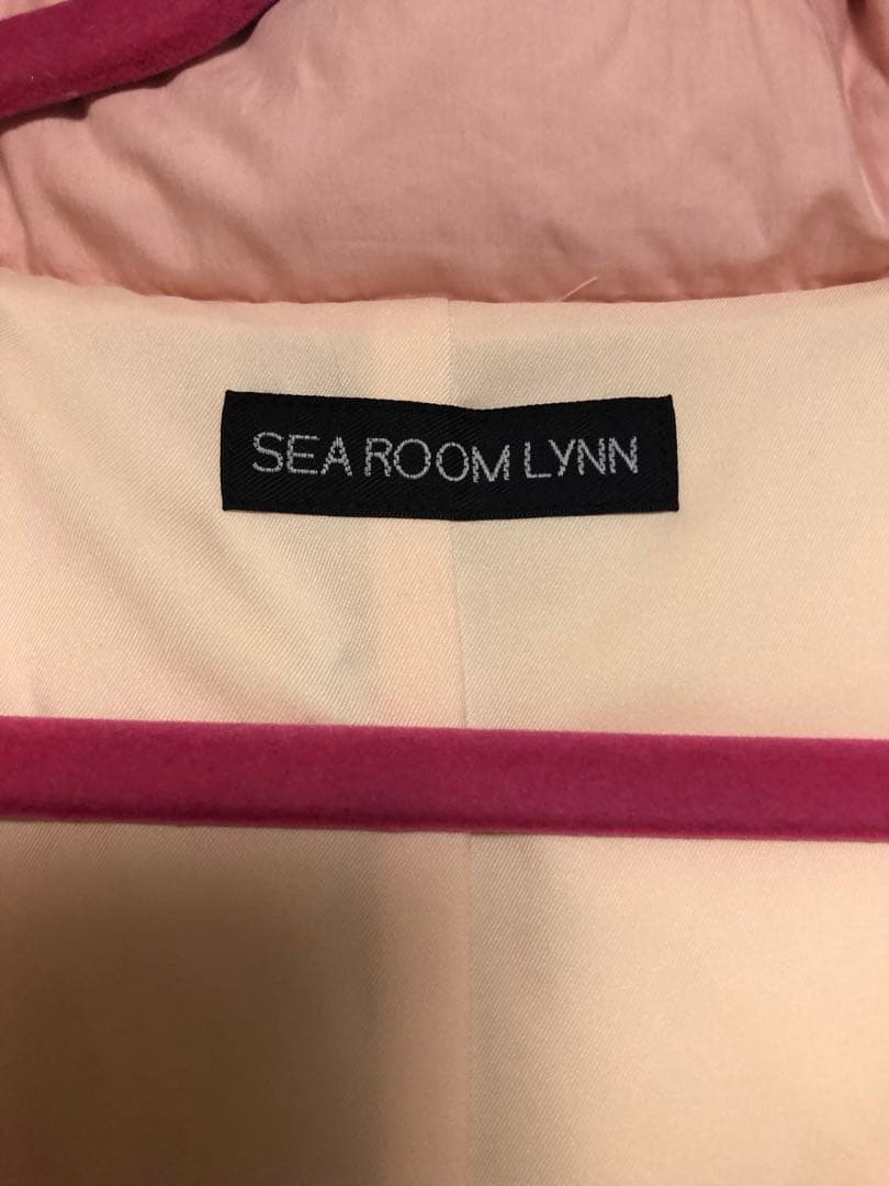 searoomlynn ロングダウン　ピンク