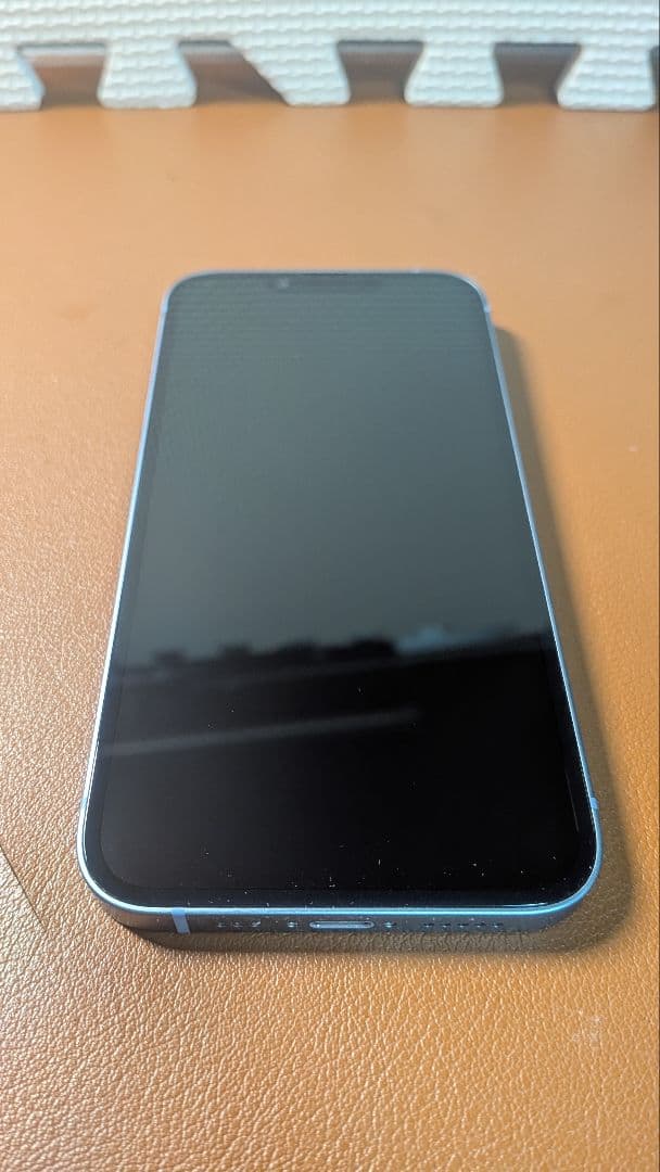 iphone 14 ブルー　美品
