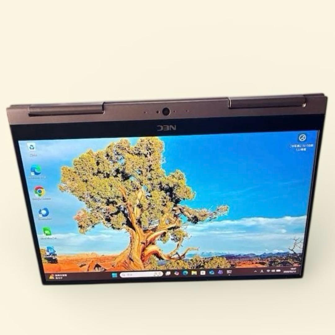 【動画視聴もラクラク】NEC VKT16G-4 Win11 第8世代 2in1