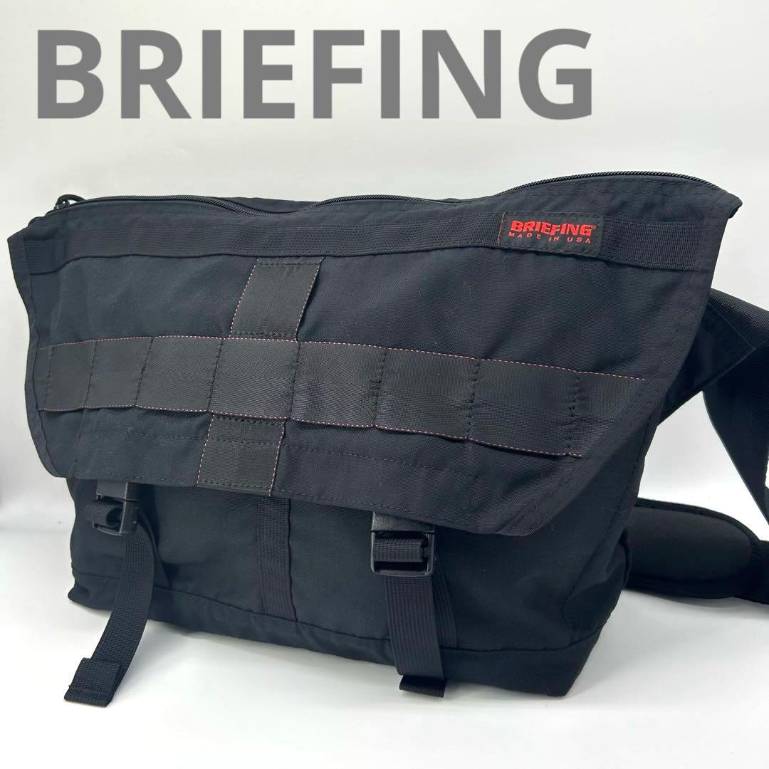 美品✨廃盤 ブリーフィング USA製 メッセンジャーバッグ ショルダーバッグ