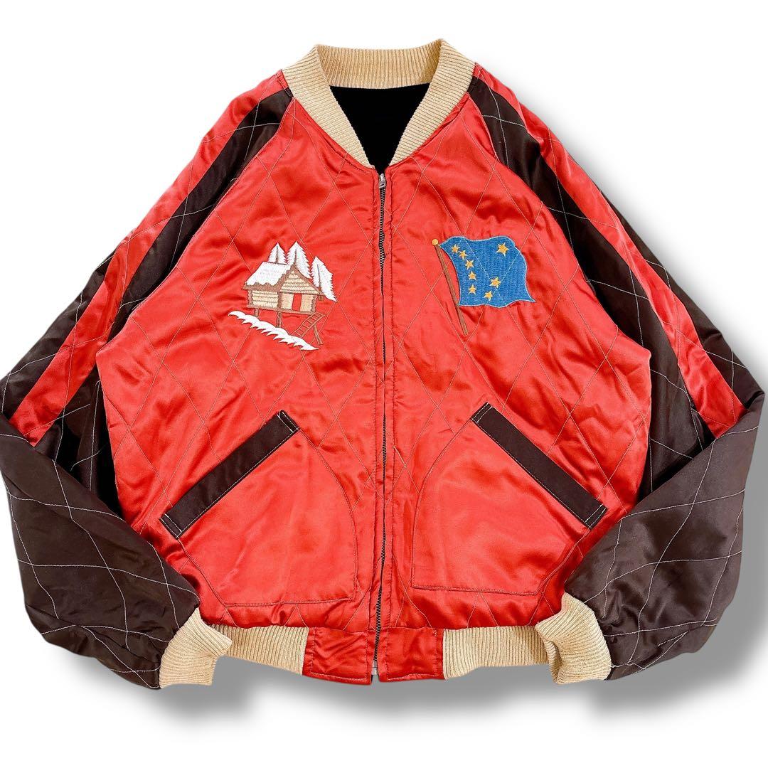 TAILOR東洋 別珍 スカジャン スーベニアジャケット アラスカ 龍 Lサイズ