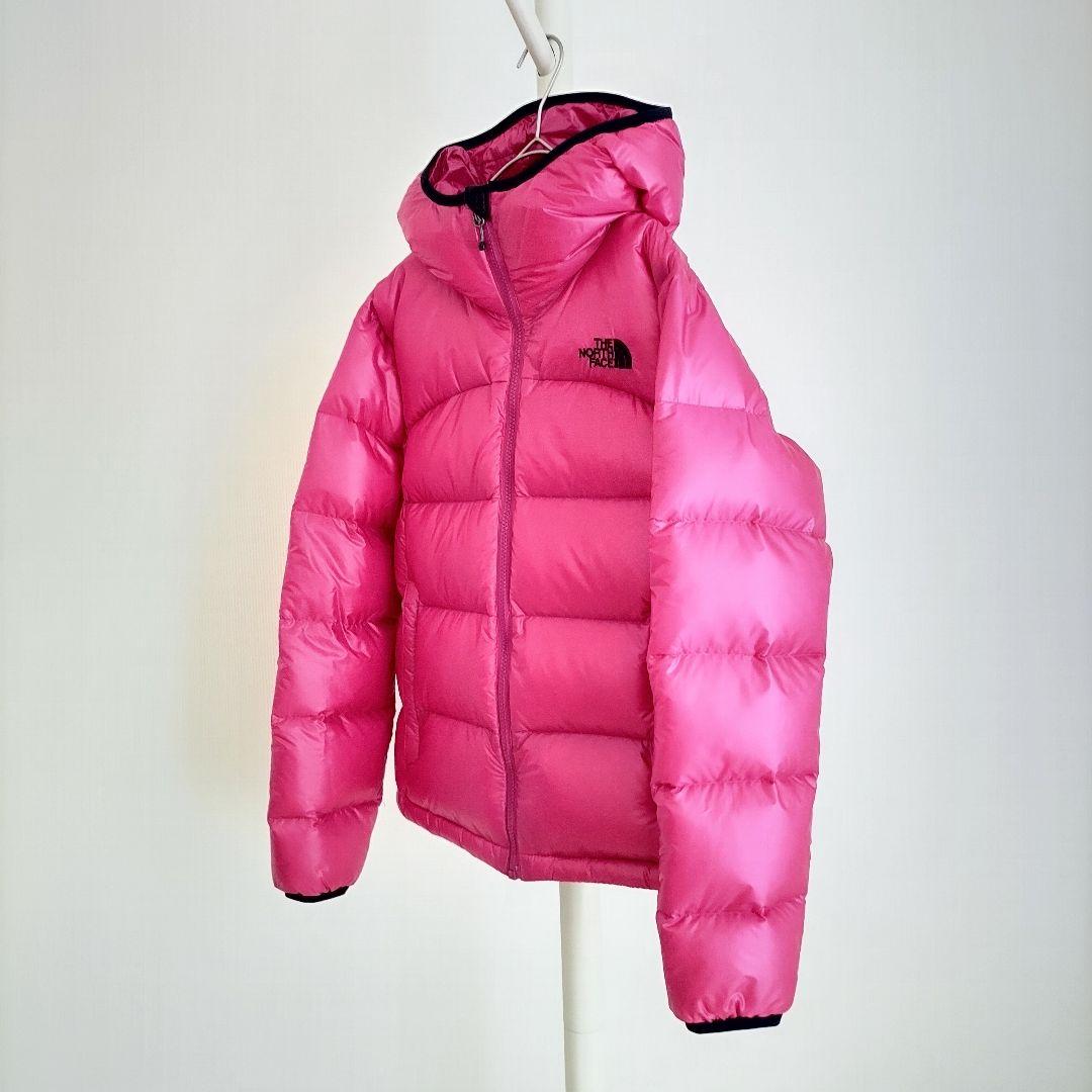 【美品】ノースフェイス アコンカグア フーディー ダウンジャケット ピンク M