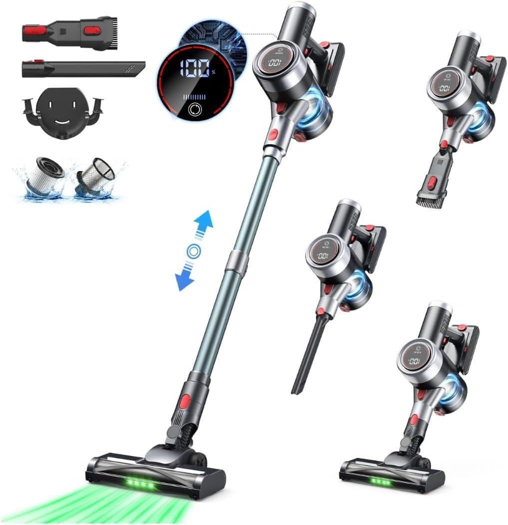 掃除機 コードレス【2026改良進化モデル！75Kpa超強力吸引＆業界軽量設計＆