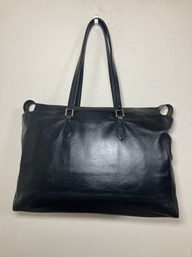 【極美品】Business Leather Factory トラベルバッグ 黒