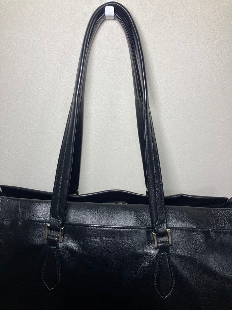【極美品】Business Leather Factory トラベルバッグ 黒