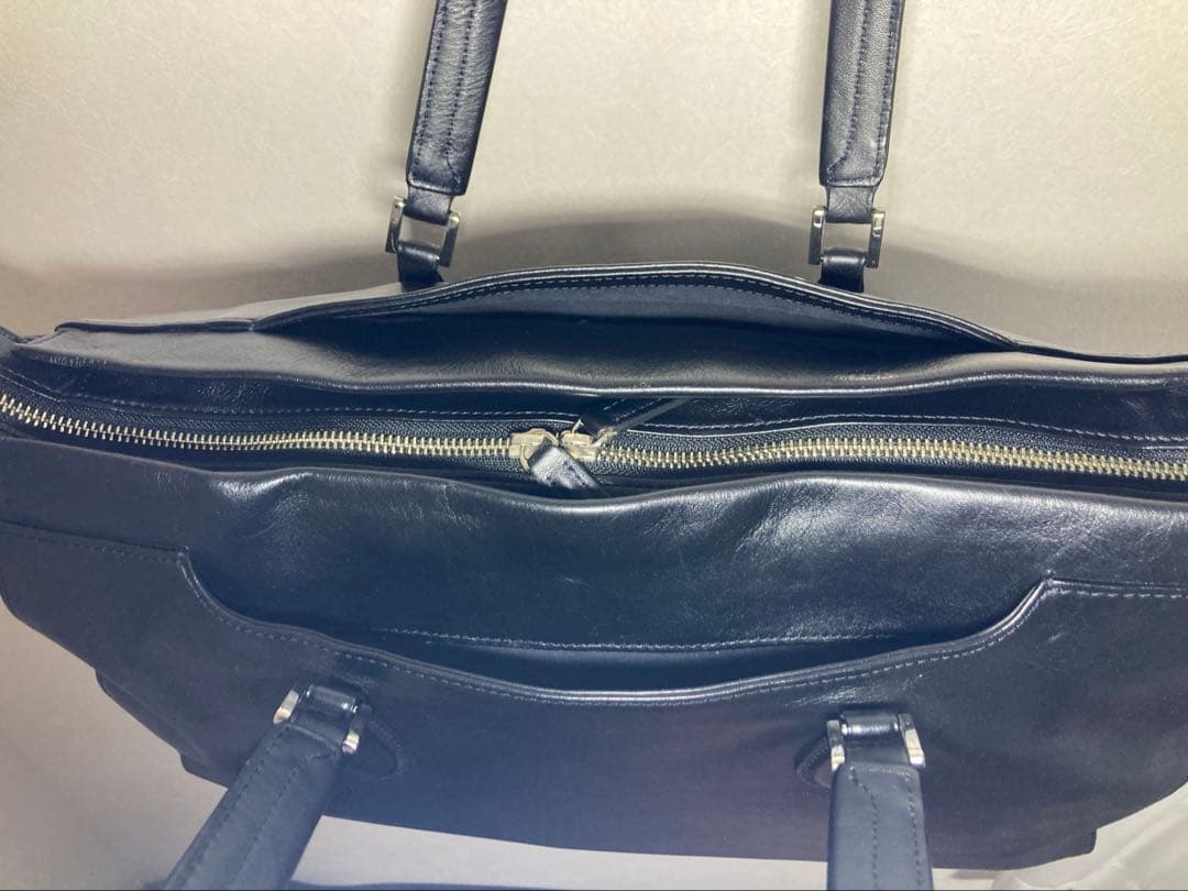 【極美品】Business Leather Factory トラベルバッグ 黒
