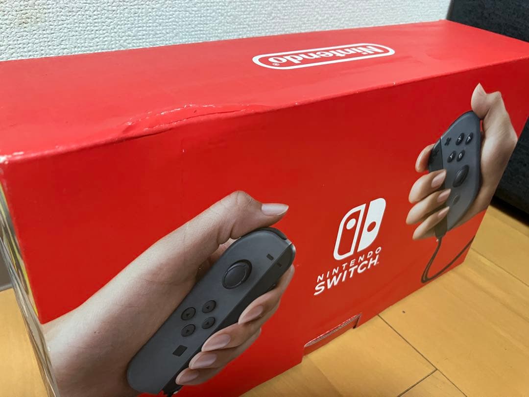 Nintendo Switch 本体 グレー 64GBmicroSDカード付き