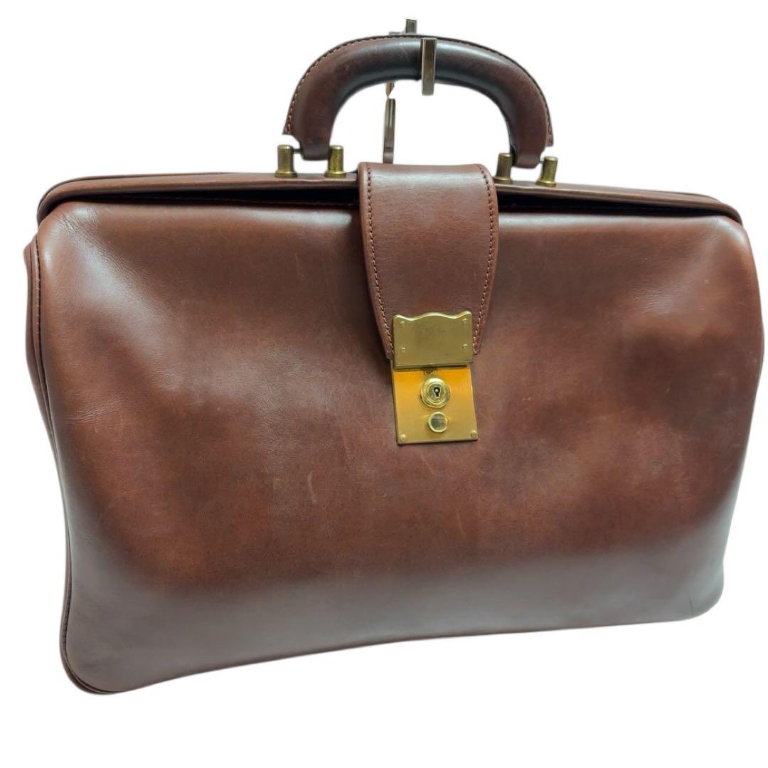 希少 英国製 ダレス ボストン ドクターズ バッグ 鍵付き ENGLAND