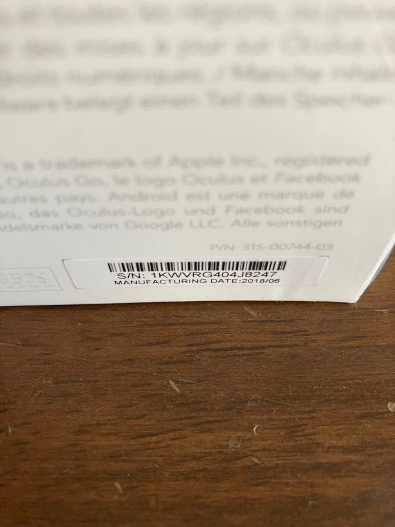  Go 32GB+64GB VRヘッドセット 未開封