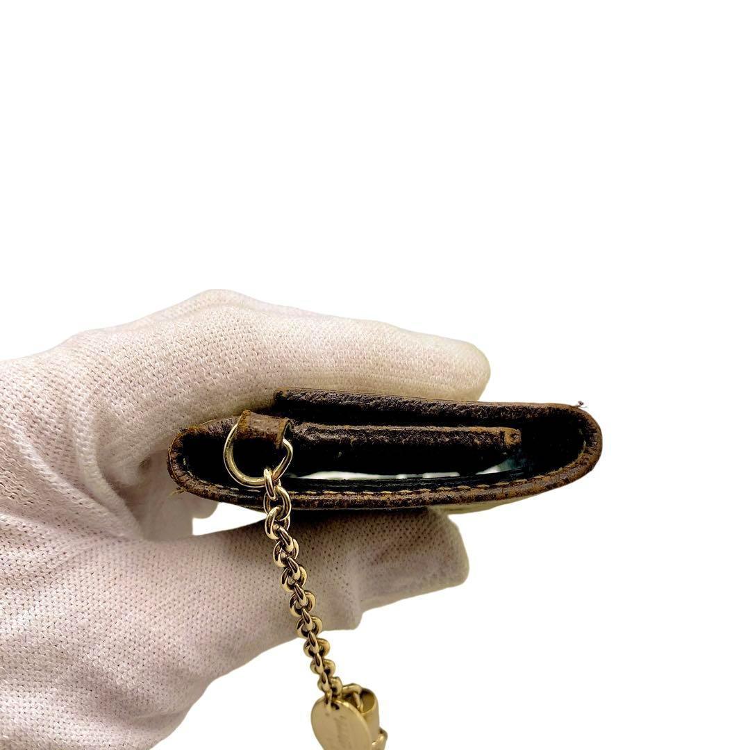 GUCCI GGキャンバス ブラウン キーケース 6308