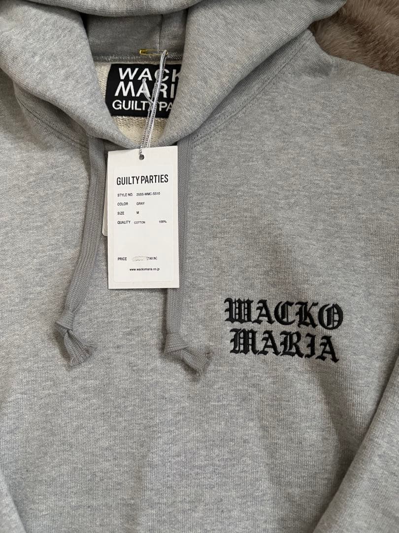 値下げしました！新品WACKO MARIA パーカー