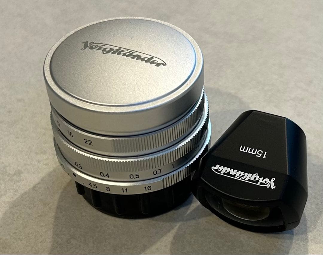 フォクトレンダー SUPER WIDE-HELIAR 15/4.5 ASP 美品