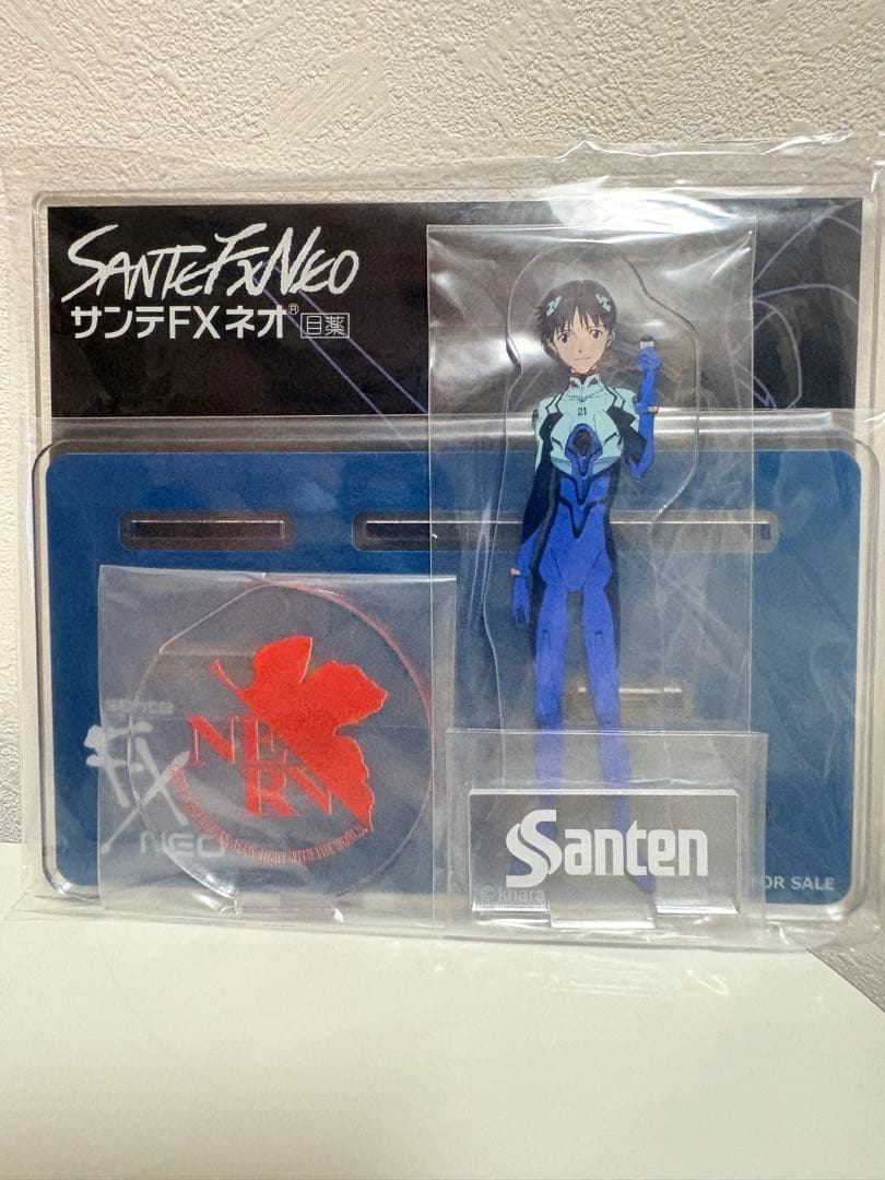 Santen FX Neo アクリルスタンド　エヴァンゲリオン