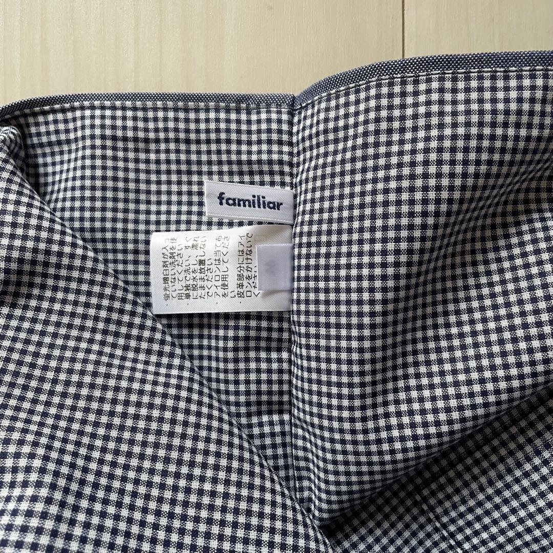 familiar デニムバッグ 新品・未使用