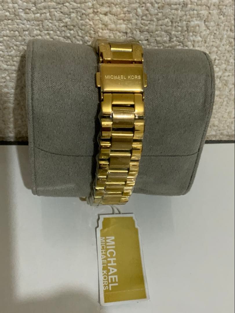 のの 新品マイケルコース時計 レディースクォーツBradshawゴールド