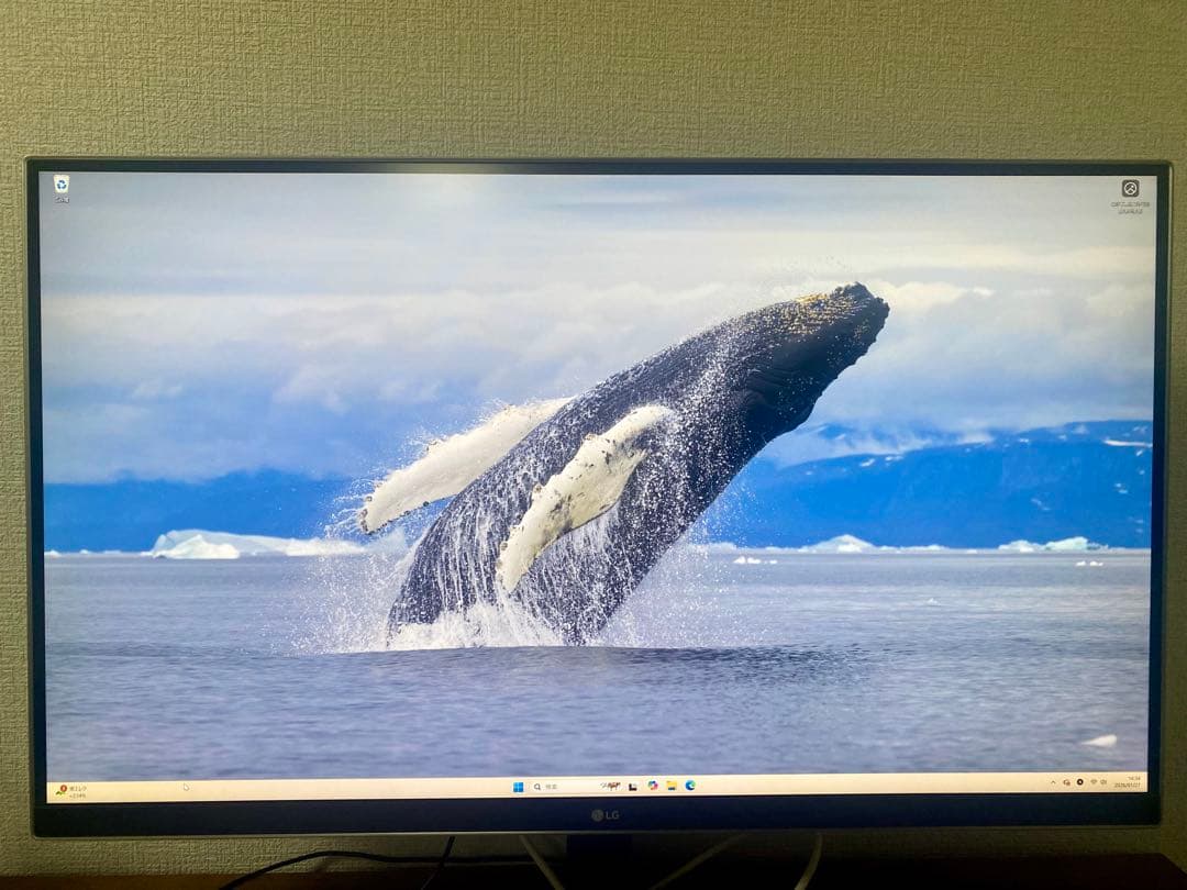 LG 27インチ4Kモニタ