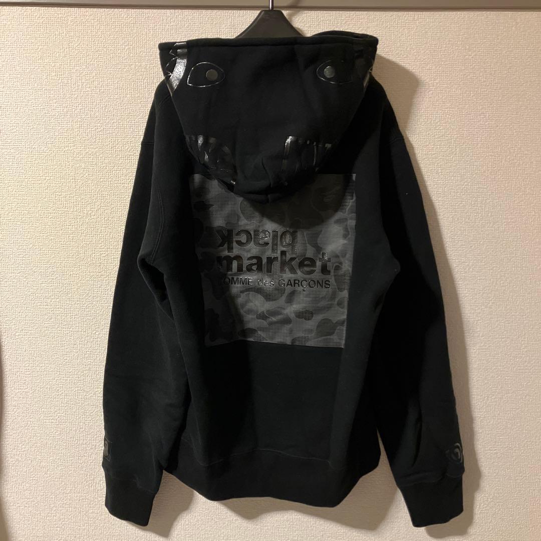 A BATHING APE✖️コムデギャルソン　シャークパーカー