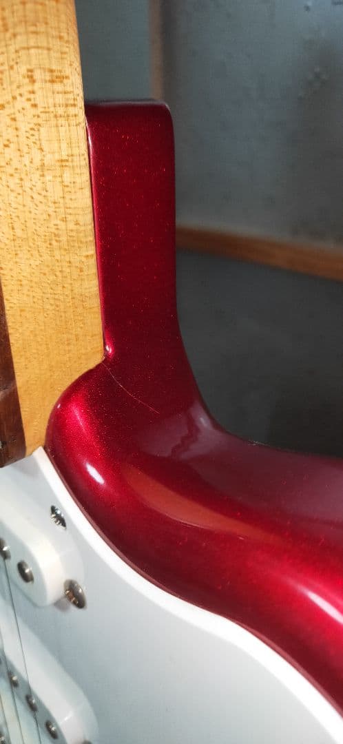 エレキギター　ジャガータイプ+LINE6　エフェクター