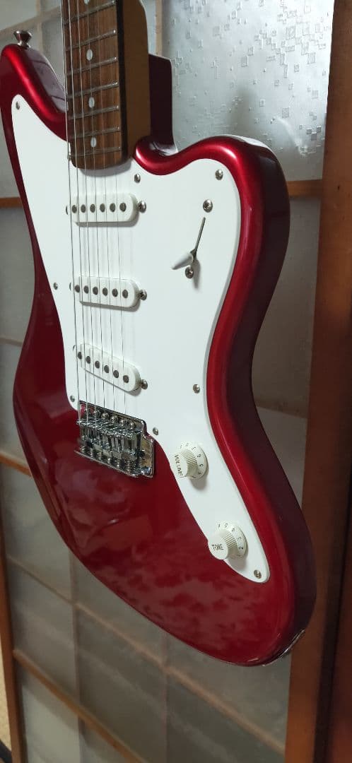 エレキギター　ジャガータイプ+LINE6　エフェクター