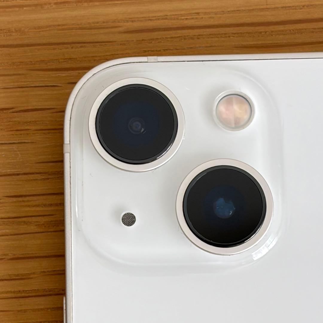 【美品】iPhone 13 mini 128GB ホワイト SIMフリー