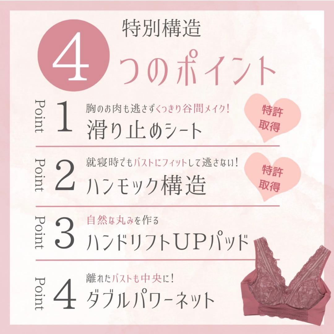 NEW★公式ストア正規品★未開封LUNAルーナ ナチュラルアップ ナイトブラ２枚