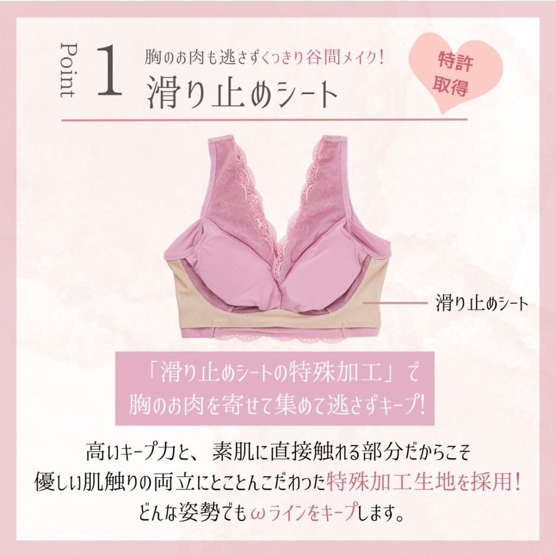 NEW★公式ストア正規品★未開封LUNAルーナ ナチュラルアップ ナイトブラ２枚