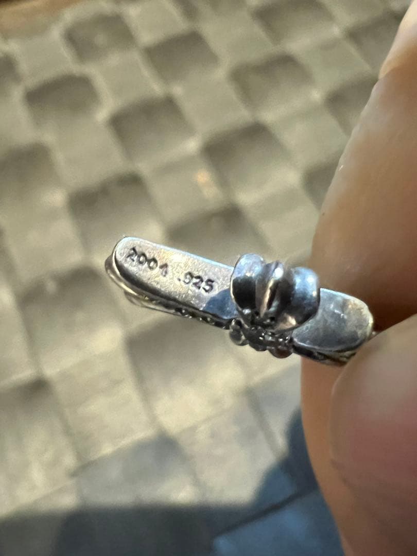 CHクロスベビーファットパヴェダイヤモンド　18インチロールチェーンセット