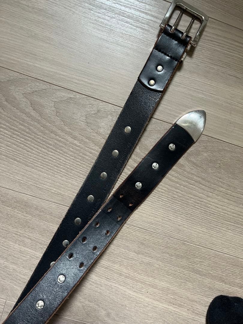 小物 OUR LEGACY 4 CM BROKEN STUD BELT