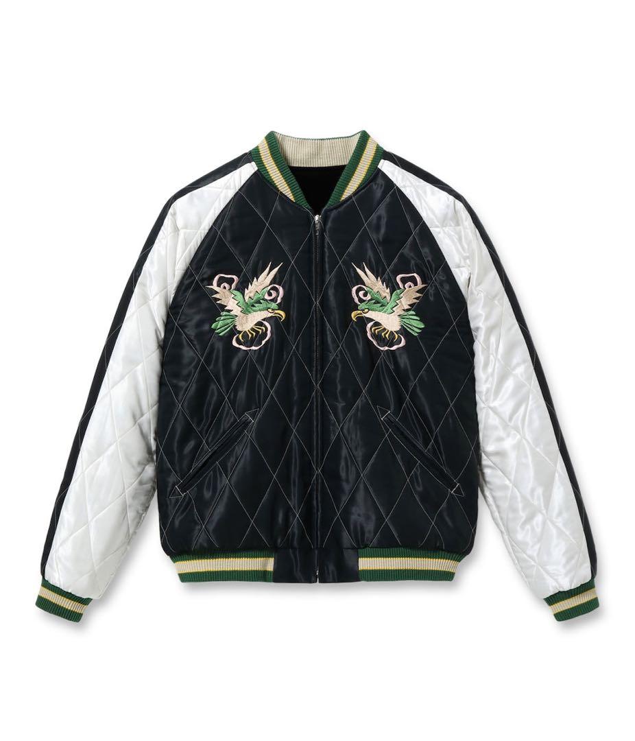 SNAKE&SKULL×DRAGON & TIGERテーラー東洋　別珍スカジャン