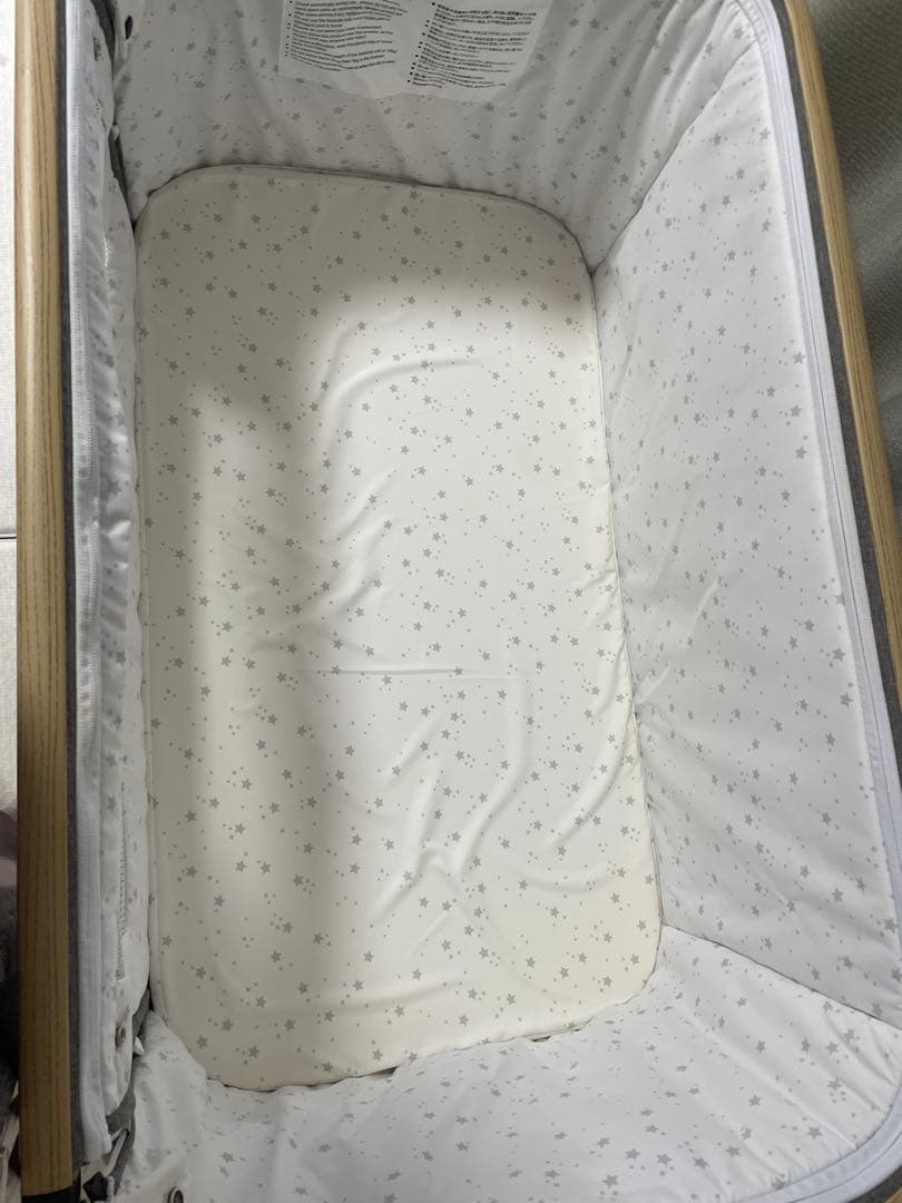 HZDMJ 新生児ベビーベッド 折りたたみ 添い寝ベッド