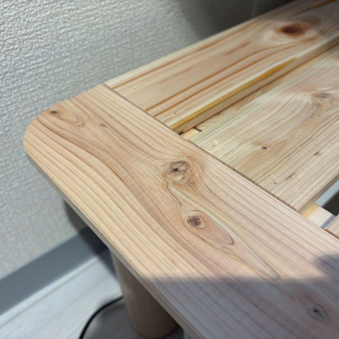 すのこベッド シングルサイズ　国産檜