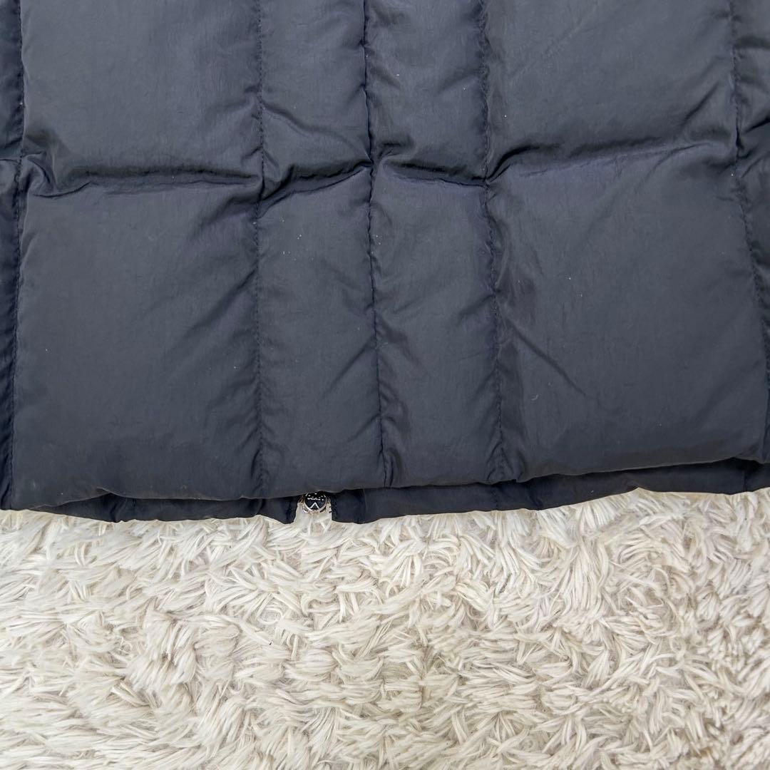 【訳あり】モンクレール モンタナ ロング ダウン 国内正規品 ブラック 茶タグ