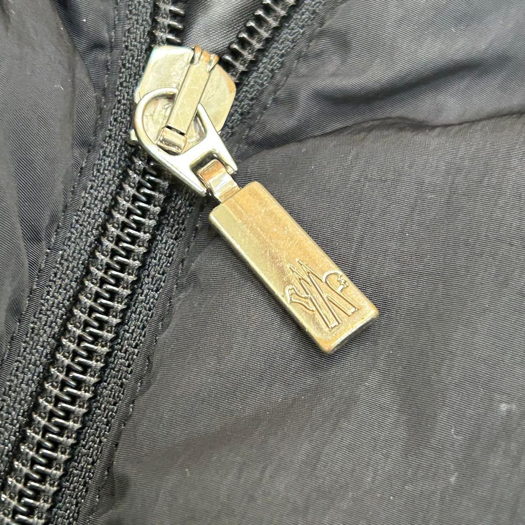 【訳あり】モンクレール モンタナ ロング ダウン 国内正規品 ブラック 茶タグ