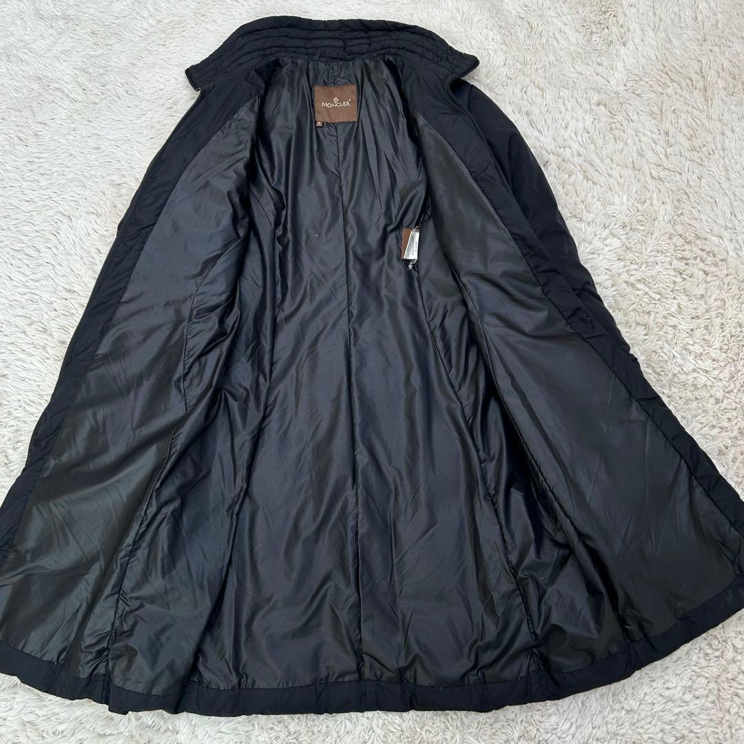 【訳あり】モンクレール モンタナ ロング ダウン 国内正規品 ブラック 茶タグ