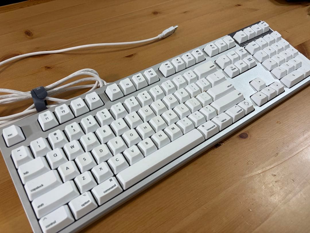 ホワイト 有線 日本語配列 キーボード 本体