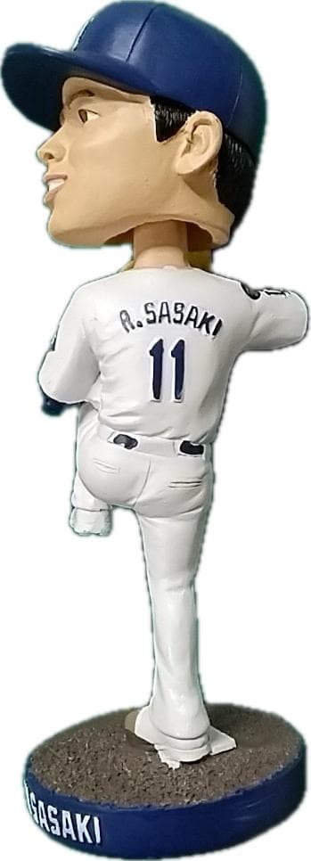 8/4来場者限定 ロサンゼルスドジャース 佐々木朗希ボブルヘッド