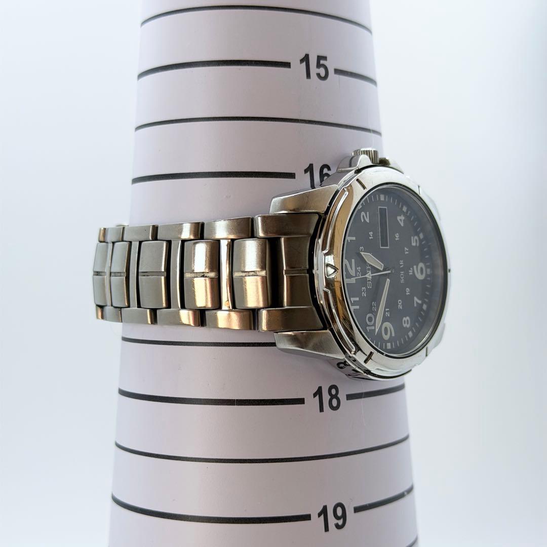 【稼働】 セイコー 腕時計 ソーラー デイデイト V158-0AD0