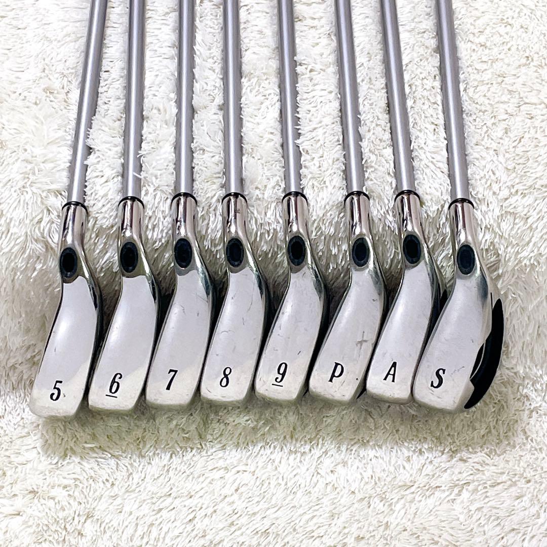 美品 キャロウェイ ビッグバーサ アイアンセット レディース 8本 L