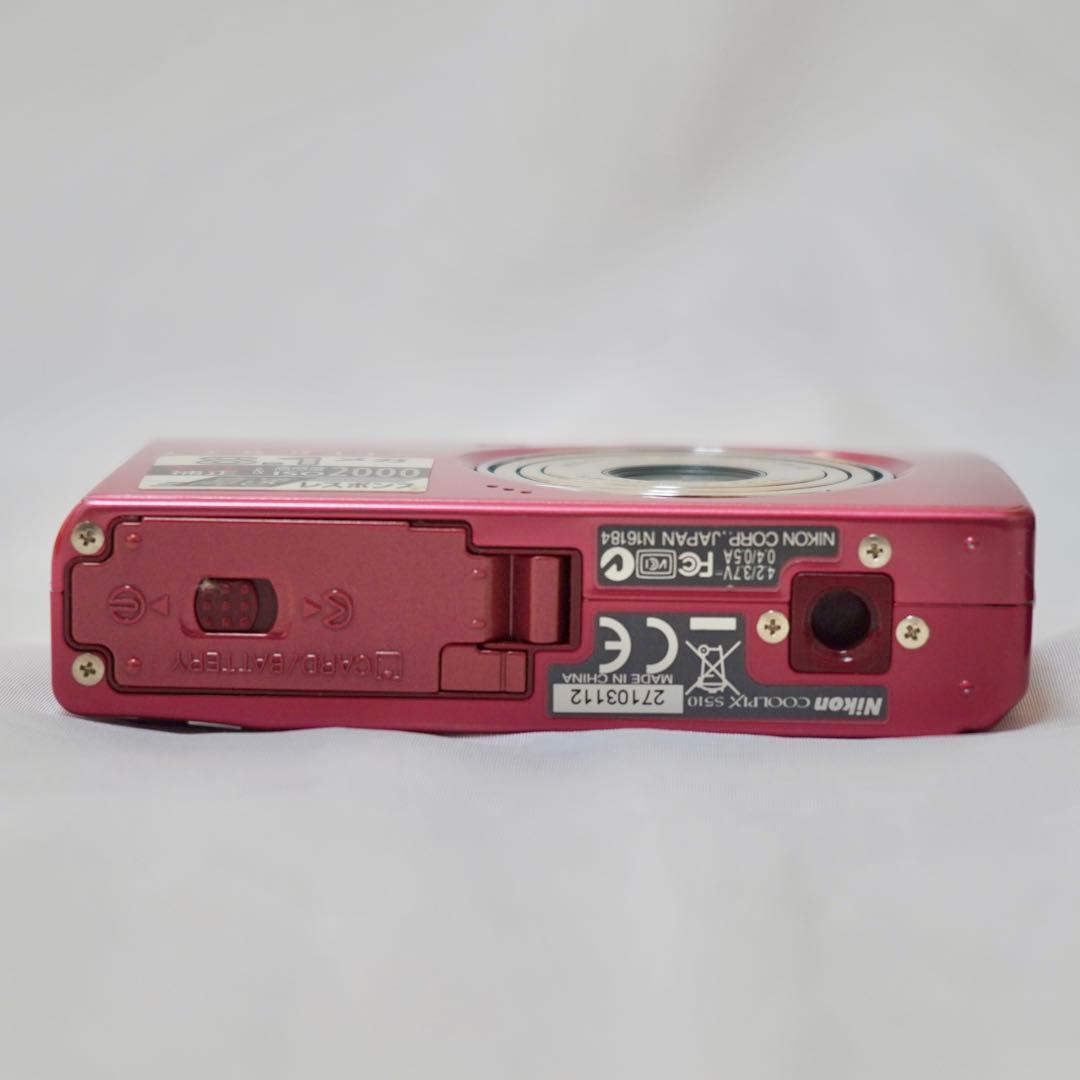 使用僅か 極美品★ニコン クールピクス COOLPIX S510 デジカメ