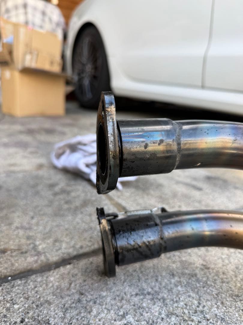 ZESS管　ロング　rz250r用　美品