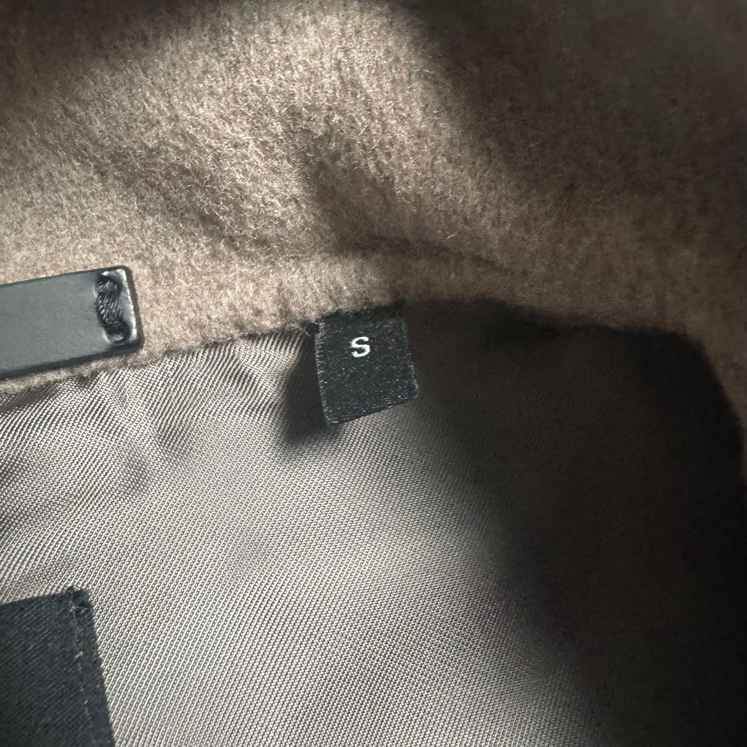 【美品】現行セオリー　フーデッド ウールカシミヤ コート メンズS ユニセックス