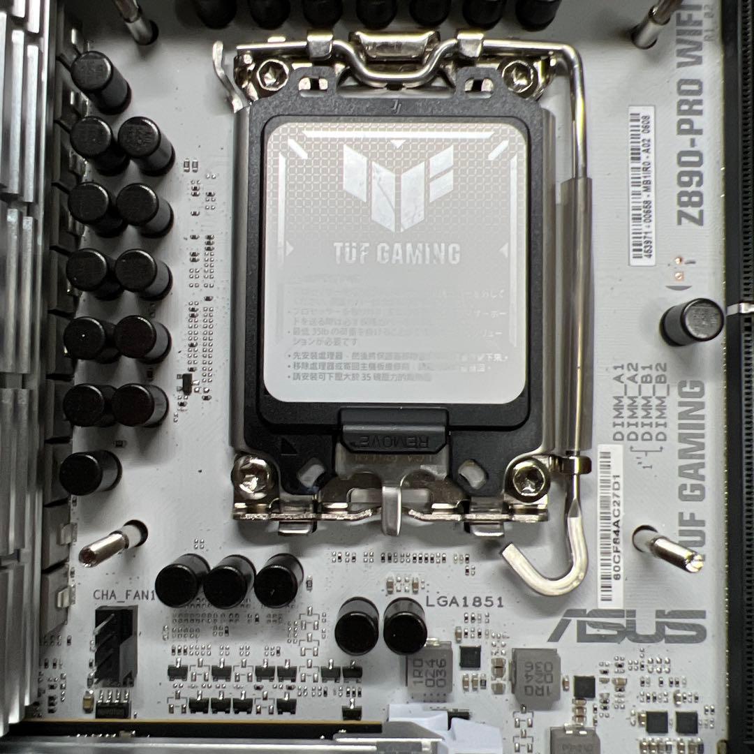 ASUS TUF Gaming Z890-PRO WIFI マザーボード