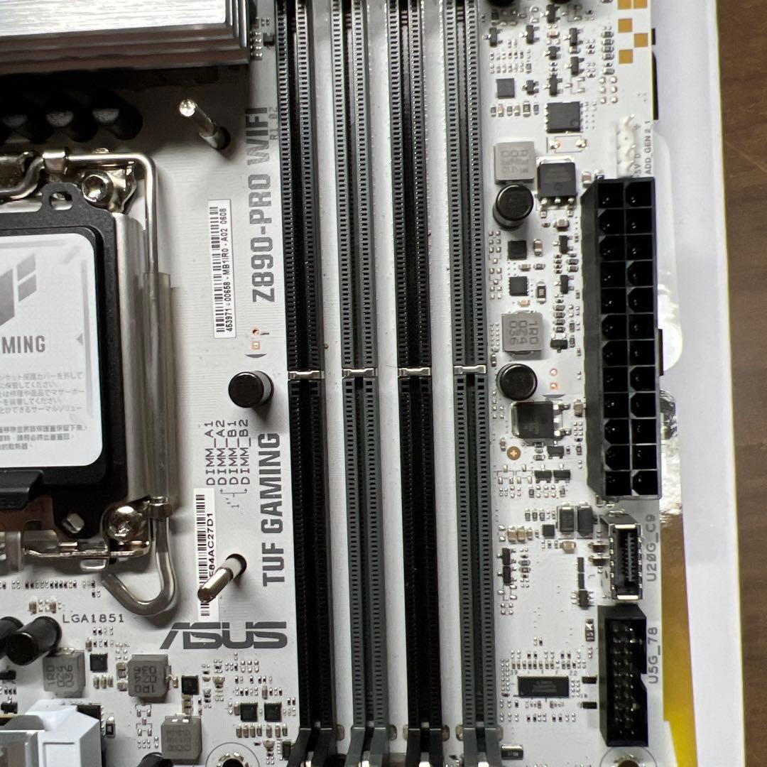 ASUS TUF Gaming Z890-PRO WIFI マザーボード