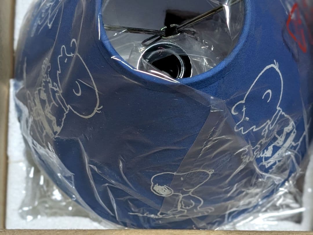 レトロ！SNOOPY＆チャーリー・ブラウン　シェードランプ　箱入り未使用