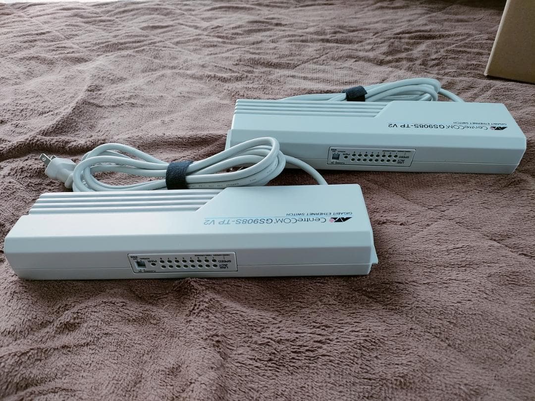 (使用期間僅か)アライド CentreCOM GS908S-TP V2 2台