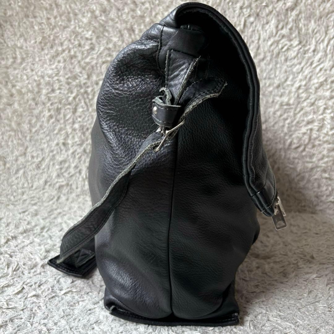 本革 ★別注★ REN × Edition ショルダーバッグ フラップ 日本製