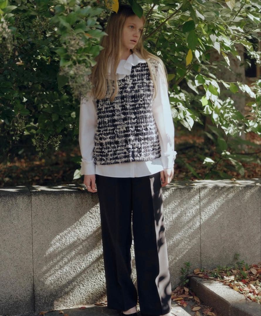 ohga フリルブラウス